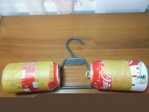 Комнатная антенна из алюминиевых банок