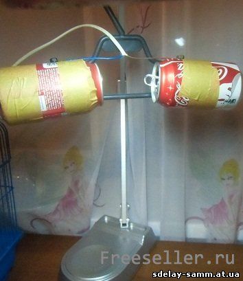 Комнатная антенна из банок 161